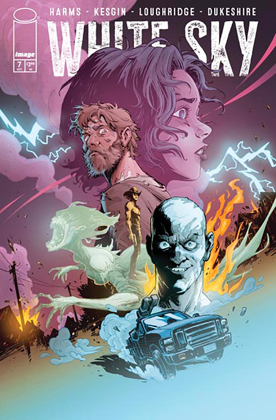 White Sky #7 Cover A Regular Sumeyye Kesgin & Lee Loughridge Cover