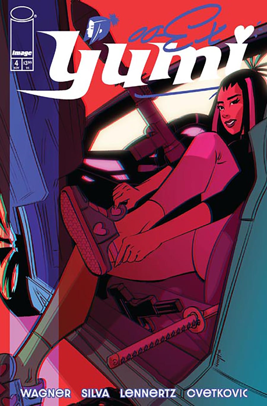 Yumi 00-EX #4 Cover B Variant Hoyt Silva Cover