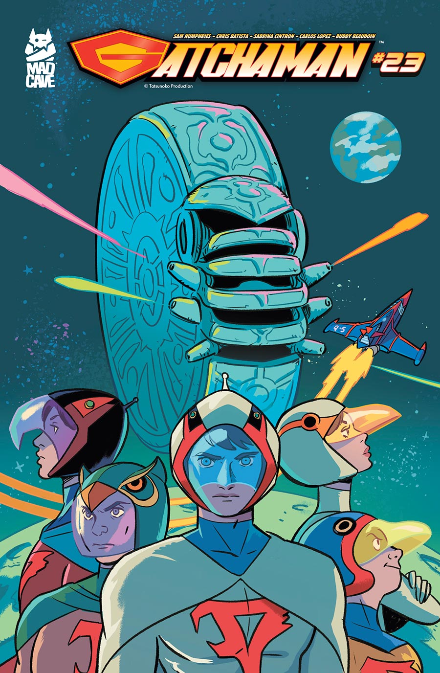 Gatchaman #23 Cover B Variant Natacha Bustos Cover