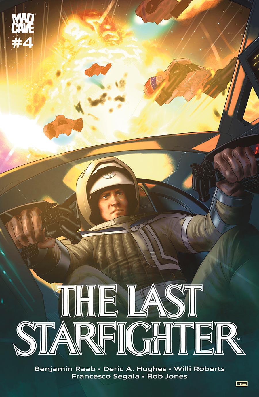 Last Starfighter Vol 2 #4 Cover A Regular Taurin Clarke Cover