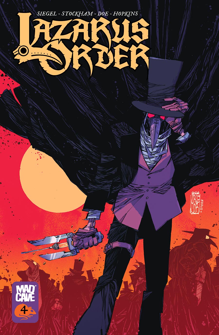 Lazarus Order #4 Cover B Variant Jorge Corona & Sarah Stern Cover