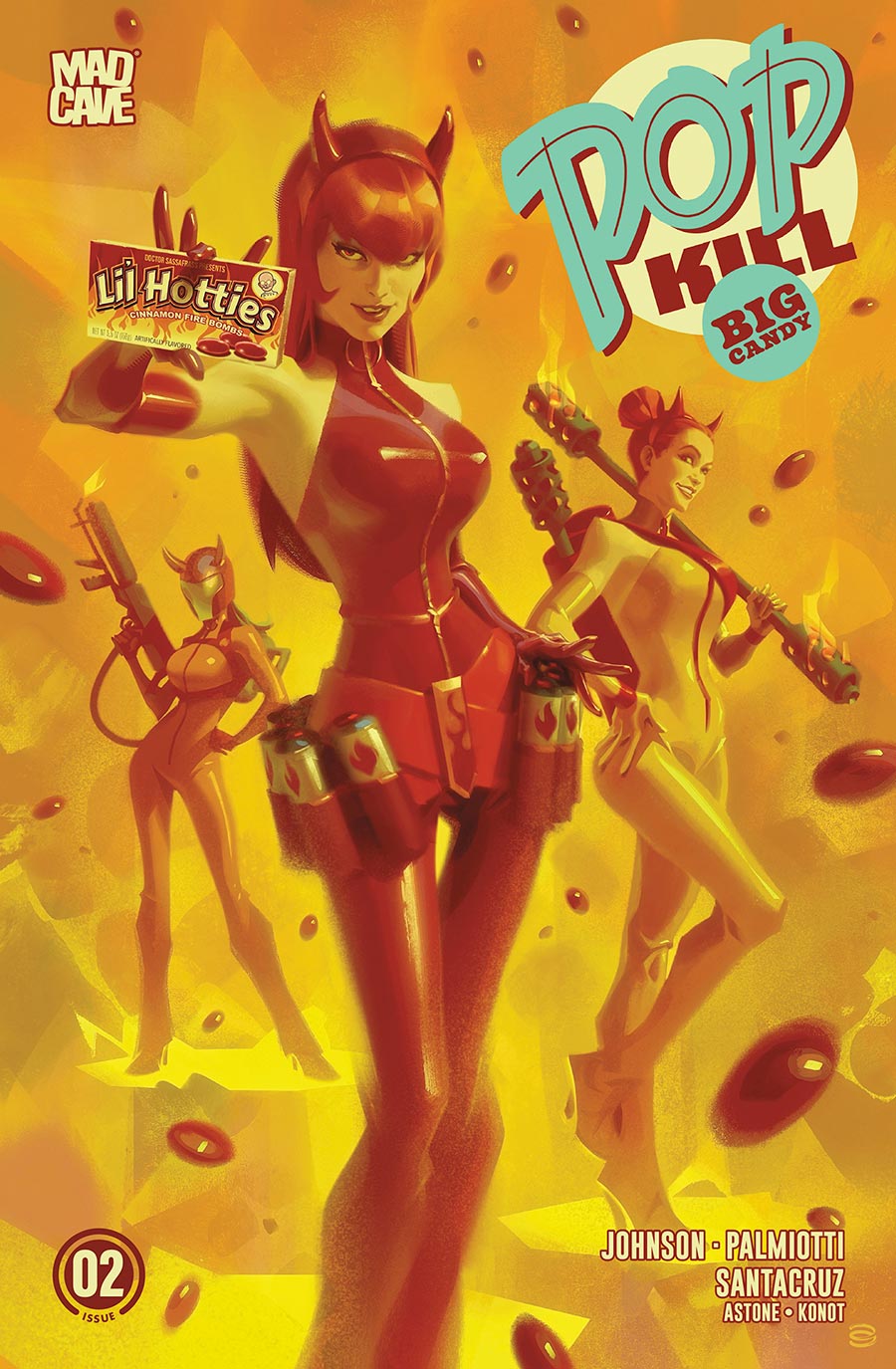 Pop Kill Big Candy #2 Cover C Variant Alex Garner Cover