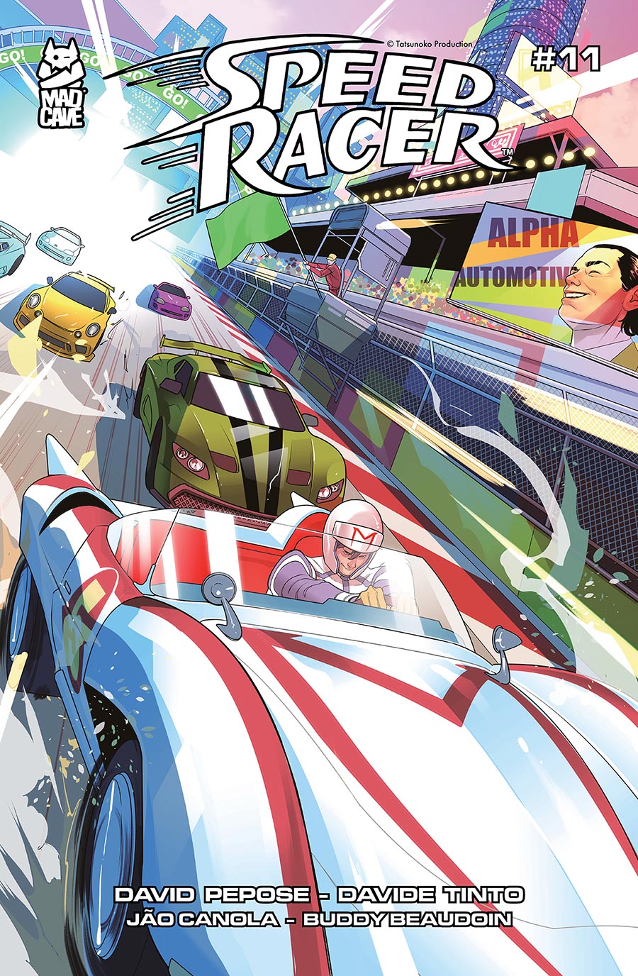 Speed Racer Vol 4 #11 Cover B Variant Rachael Stott Cover