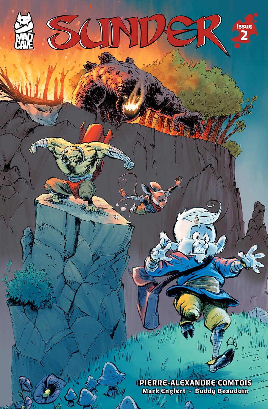 Sunder #2 Cover A Regular Pierre-Alexandre Comtois Cover