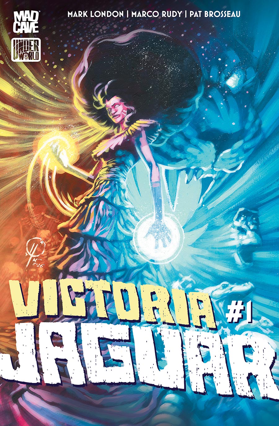 Victoria Jaguar #1 Cover A Regular Marco Rudy Cover (Underworld Universe)