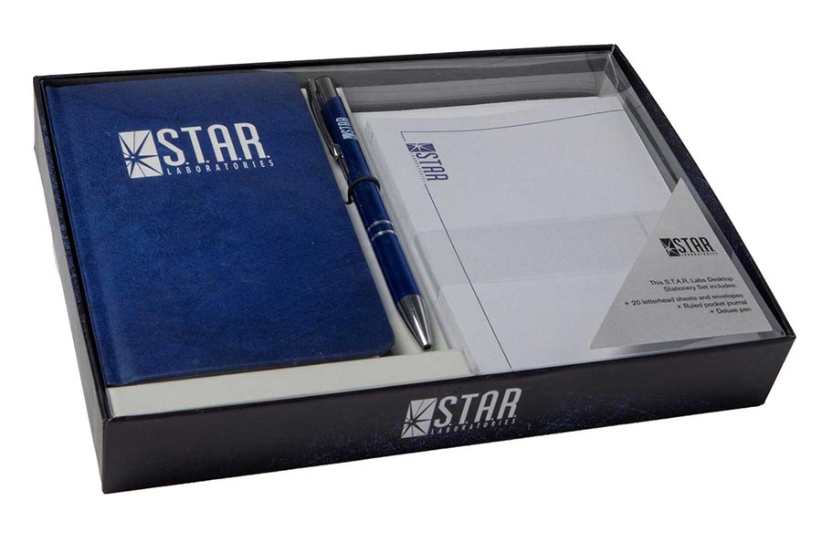 DC Comics S.T.A.R. Labs Desktop Stationery Set (With Pen)