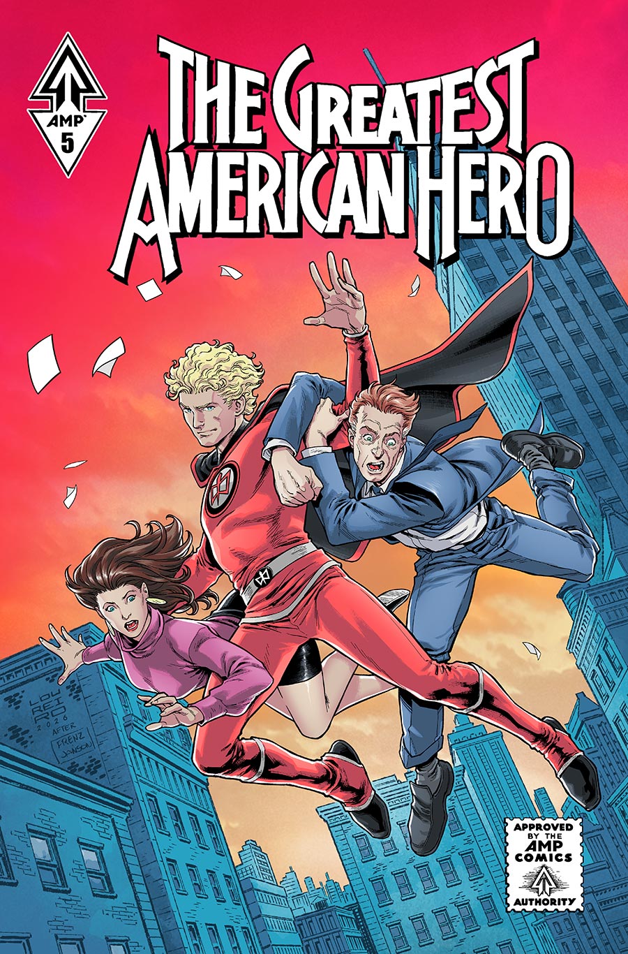 Greatest American Hero Vol 2 #5 Cover C Variant Rafael Loureiro Cover