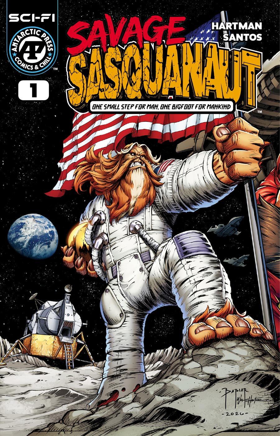 Savage Sasquanaut #1 Cover A Regular Craig Babiar Cover