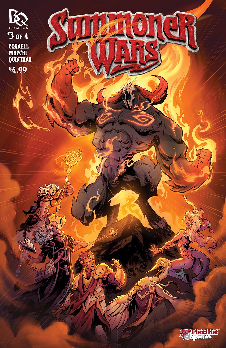 Summoner Wars #3 Cover A Regular Martin Abel Cover