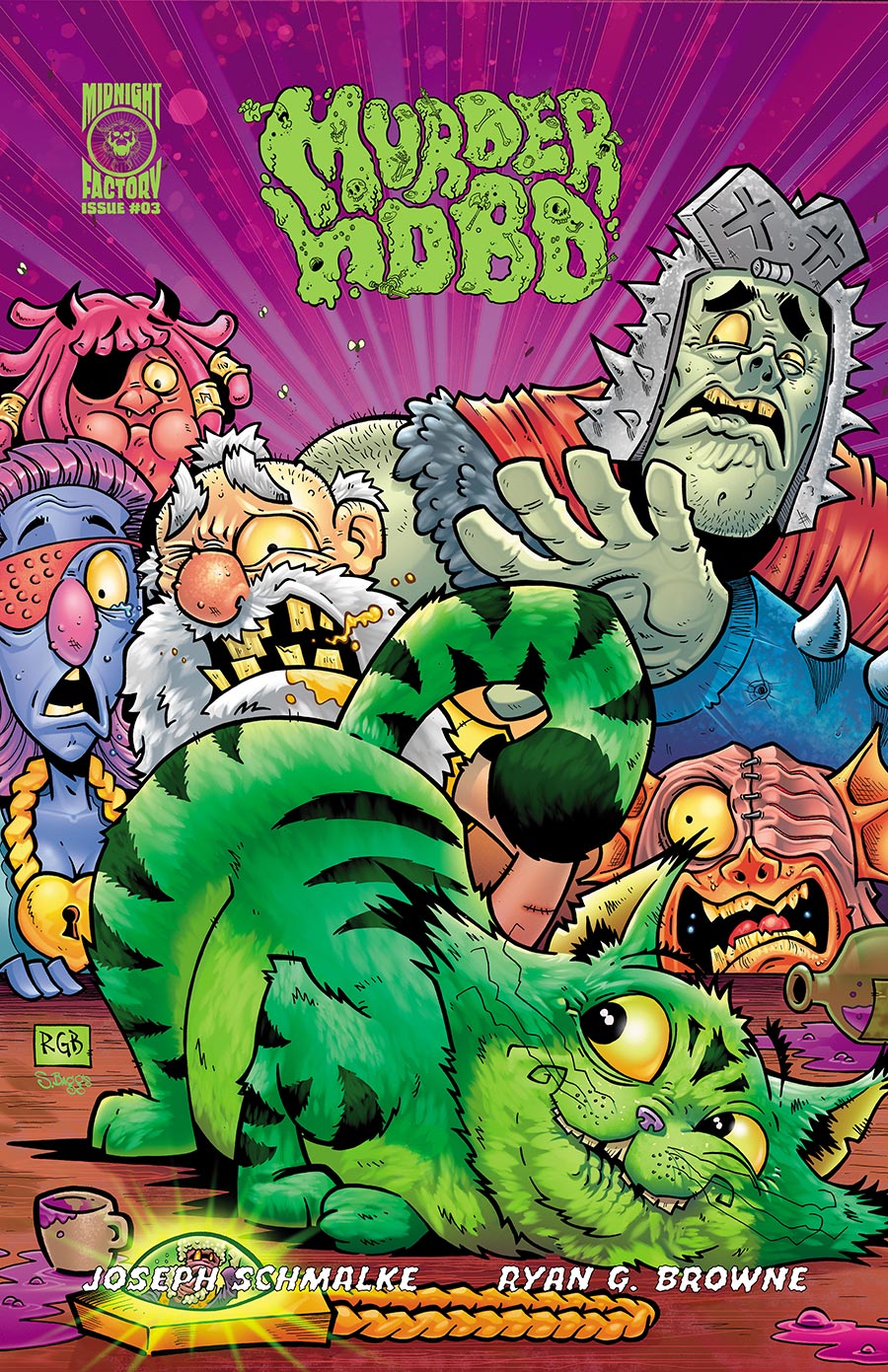 Murder Hobo #3 Cover A Regular Ryan G Browne Cover