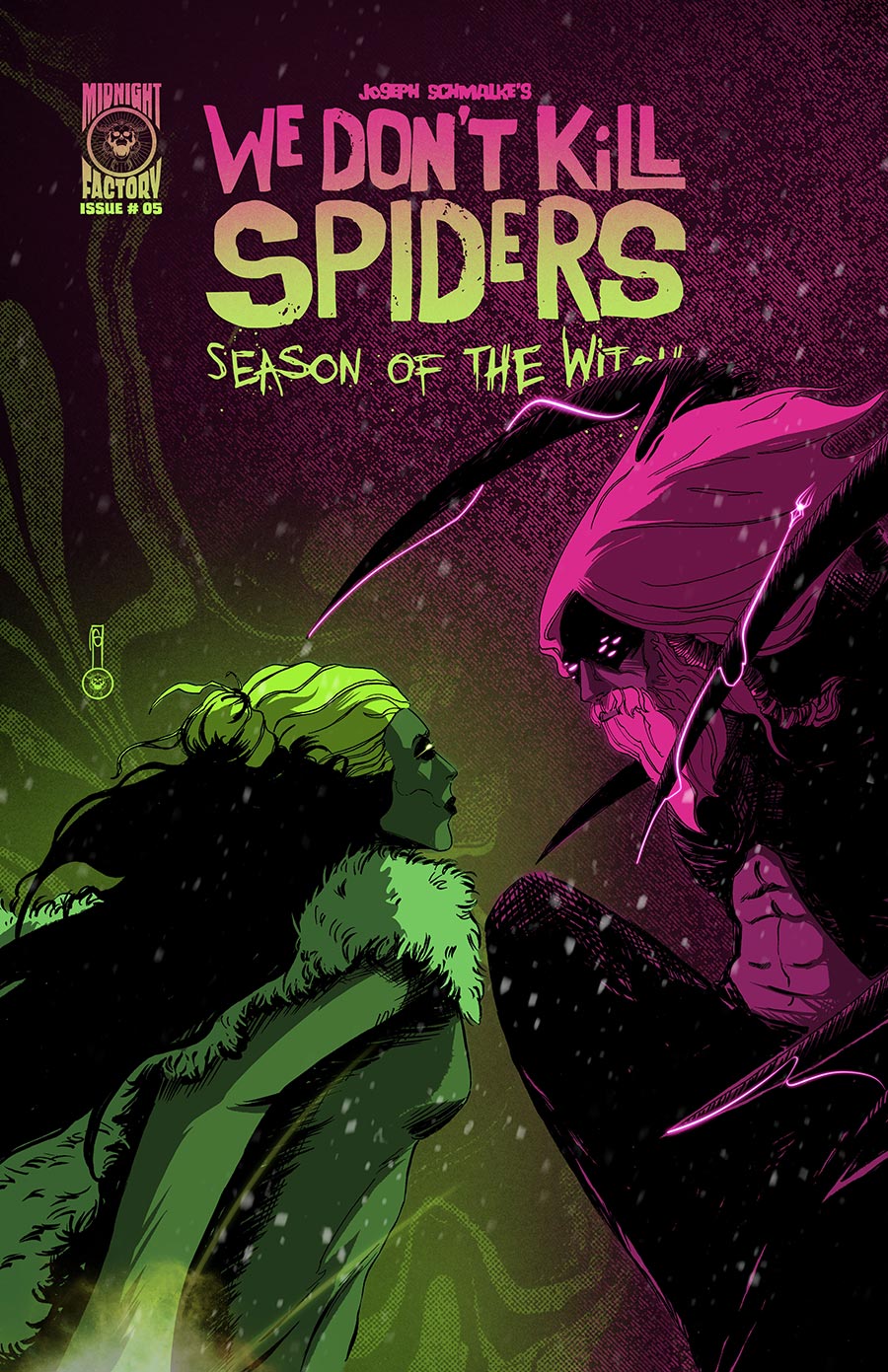 We Dont Kill Spiders Season Of The Witch #5 Cover A Regular Joseph Schmalke Cover