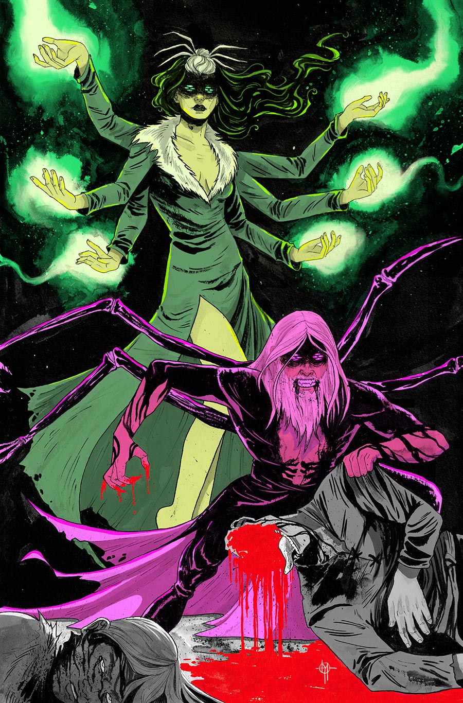 We Dont Kill Spiders Season Of The Witch #5 Cover B Variant Megan Hutchison Unlockable Cover