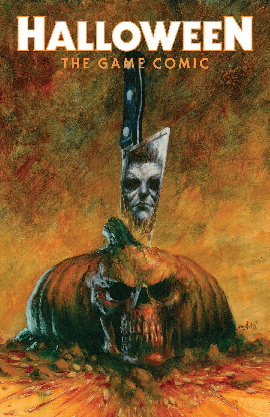Halloween The Game Comic #1 Cover B Variant Jonathan Wayshak Cover