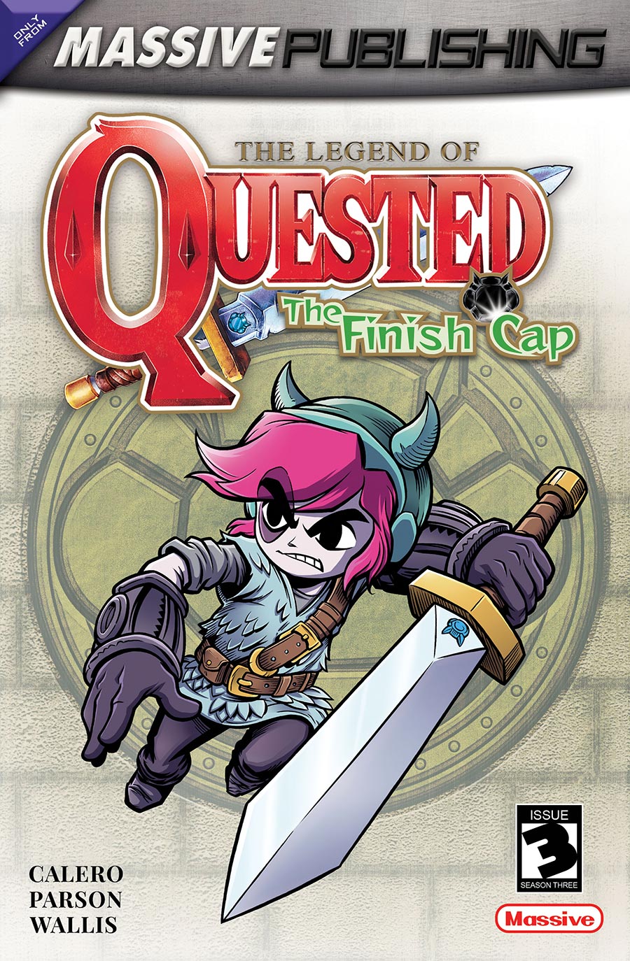 Quested Season 3 #3 Cover C Variant Trevor Richardson Video Game Homage Cover