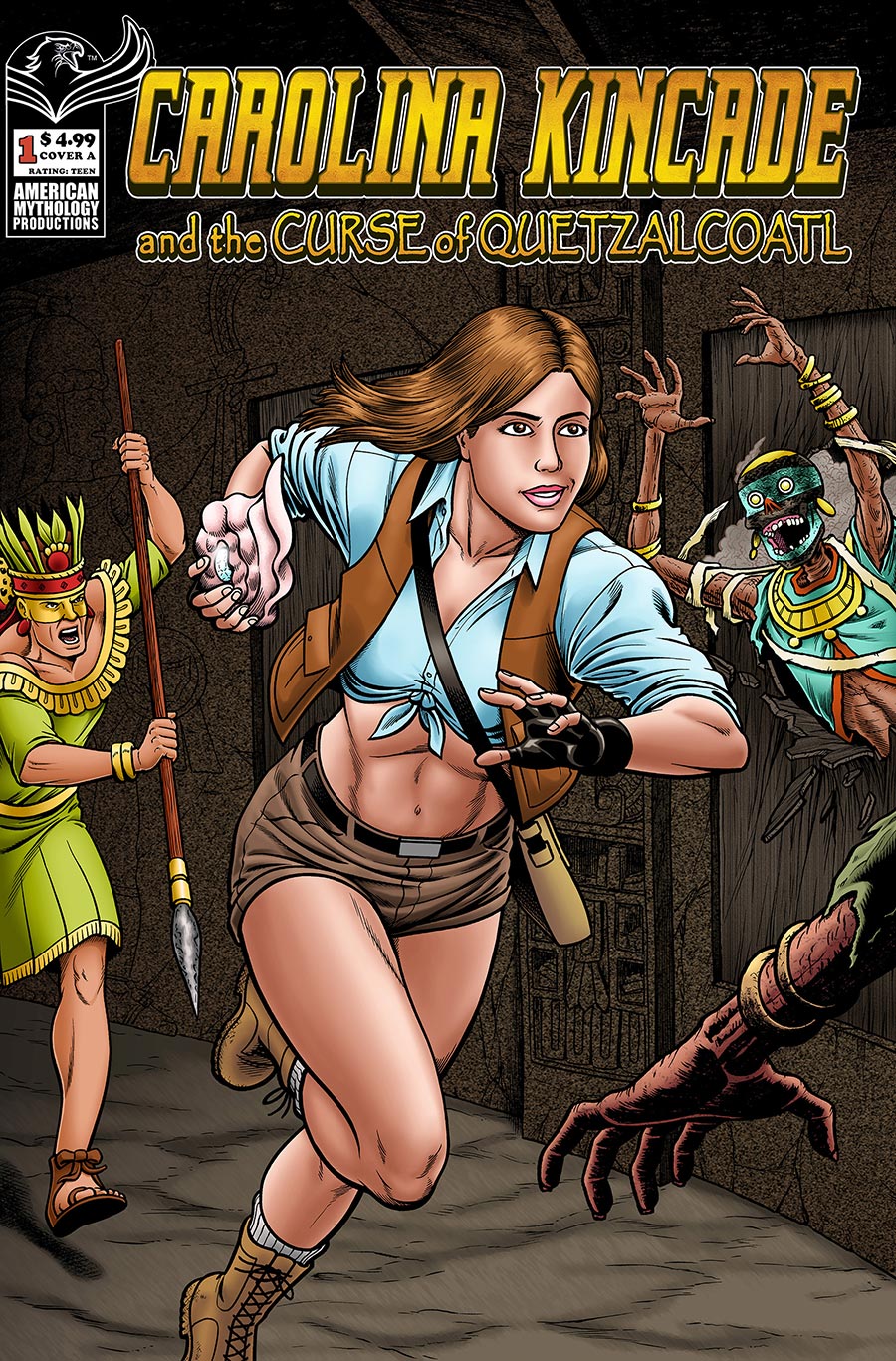 Carolina Kincade And The Curse Of Quetzalcoatl #1 (One Shot) Cover A Regular Brian Fraim & Brendon Fraim Cover