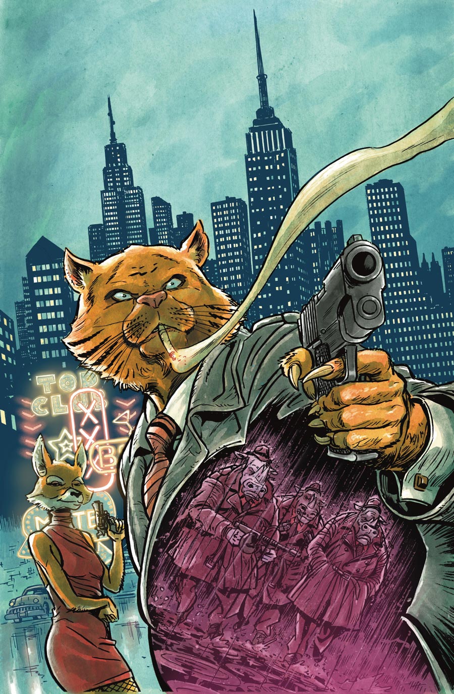 The Future Is ****** #19 Cover B Variant David Lapham & Owen Gieni Cover