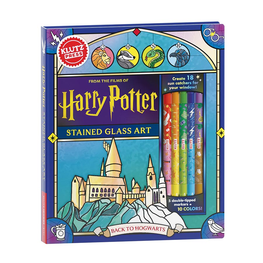 Harry Potter Stained Glass Back To Hogwarts HC