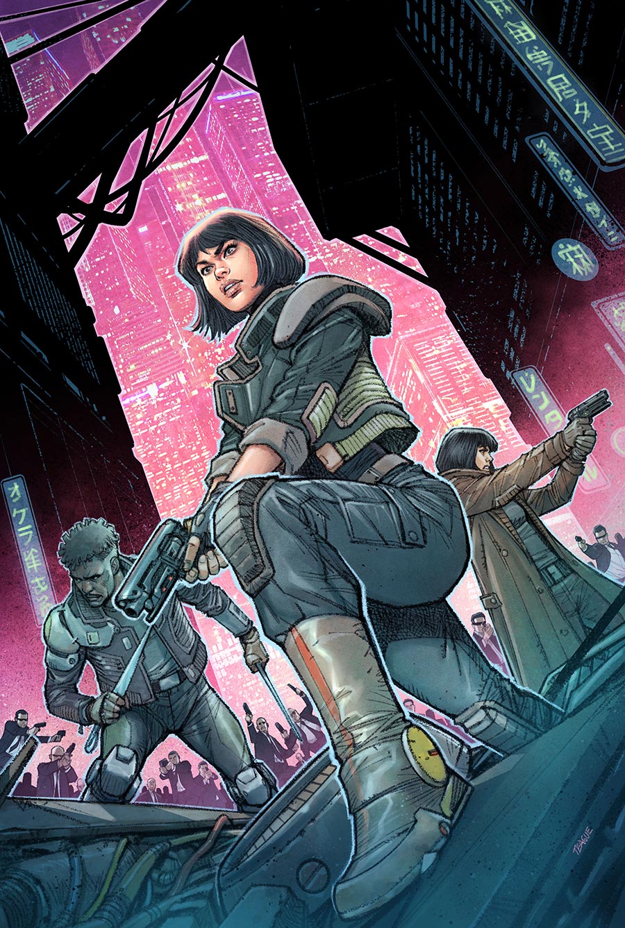 Blade Runner Tokyo Nexus Die With Honor #1 Cover E Variant Dylan Teague Virgin Card Stock Cover