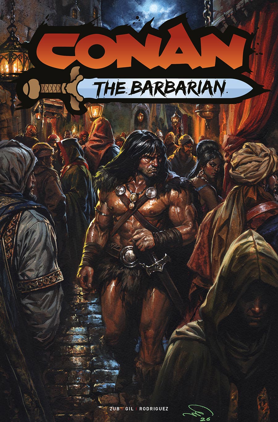 Conan The Barbarian Vol 5 #37 Cover B Variant Humam Qutub Cover