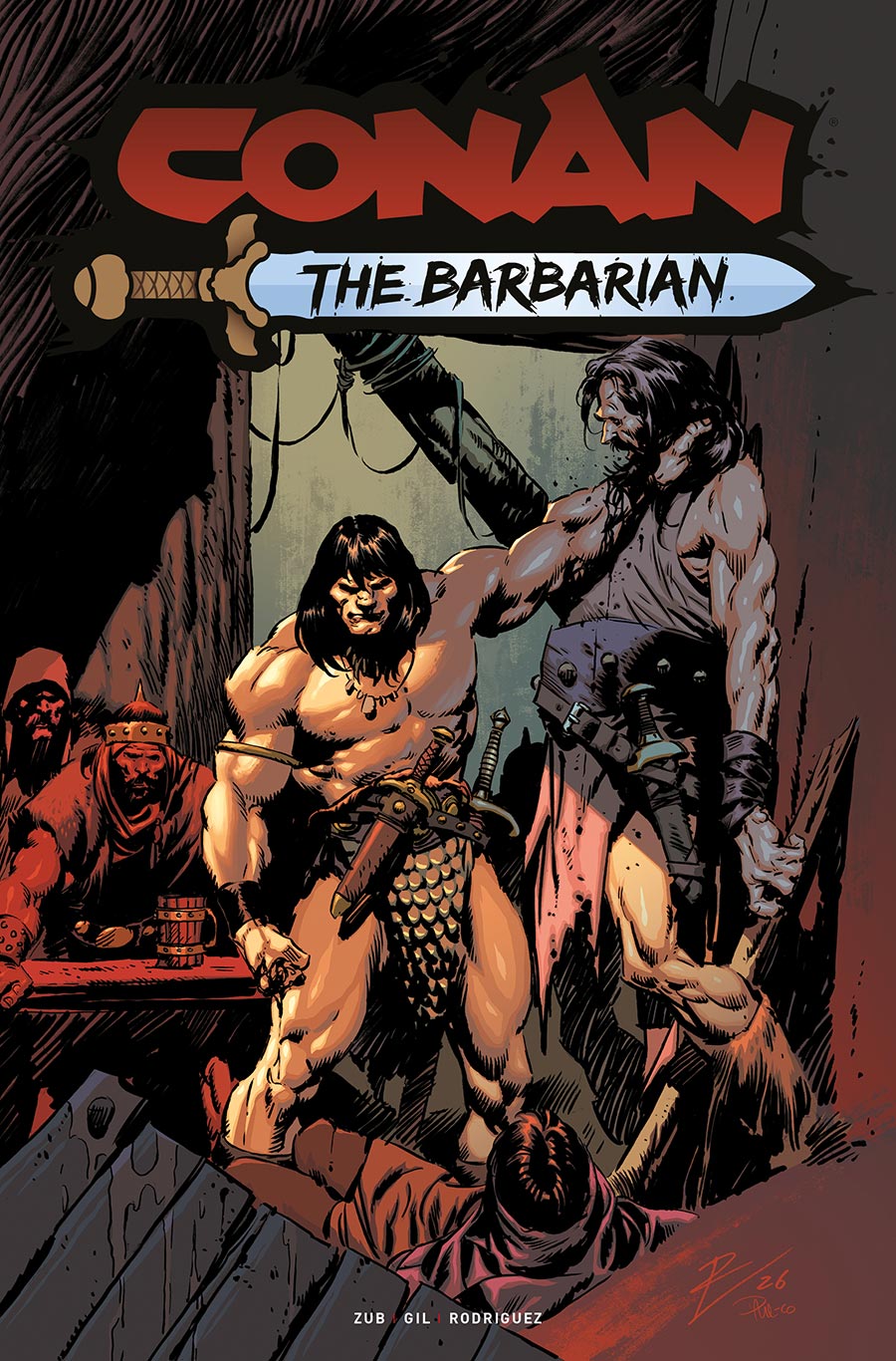 Conan The Barbarian Vol 5 #37 Cover H Variant Roberto De La Torre Foil Cover