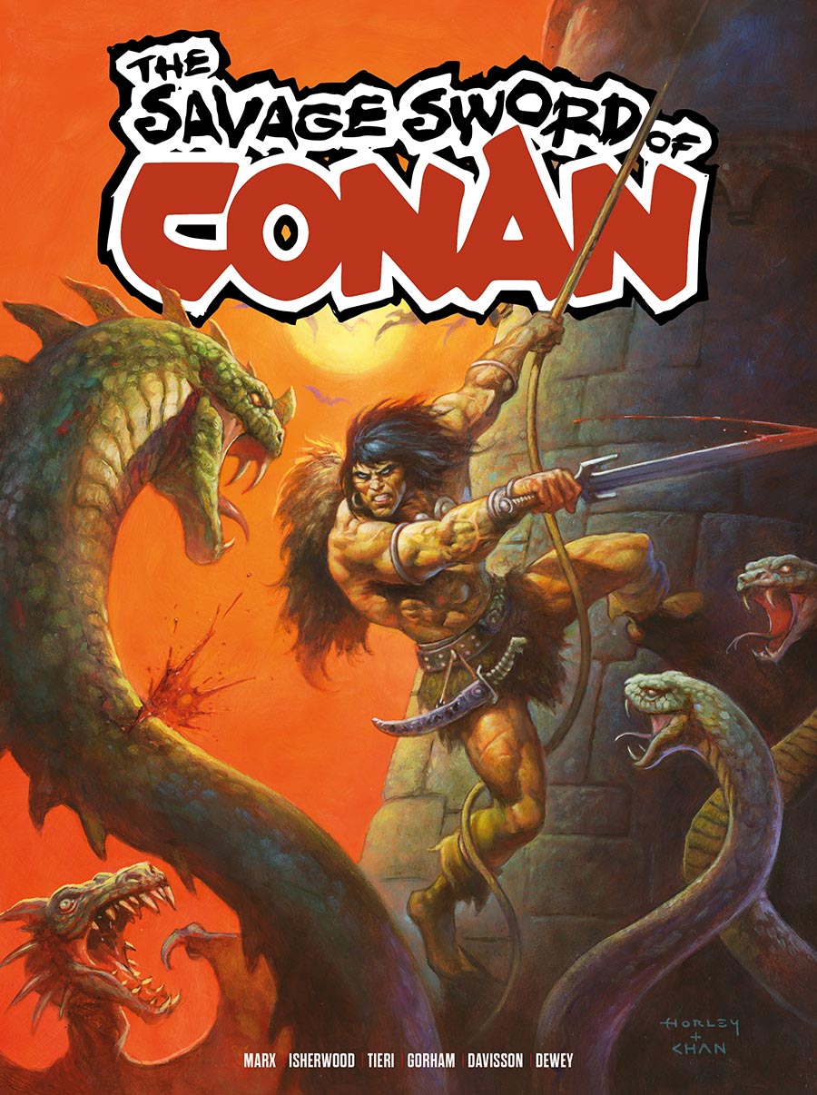 Savage Sword Of Conan Vol 2 #17 Cover A Regular Alex Horley Cover