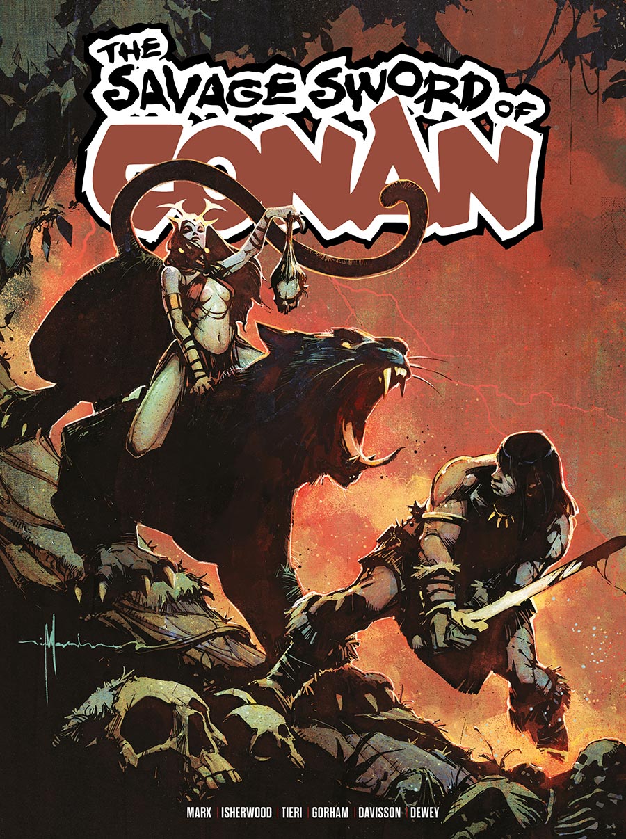 Savage Sword Of Conan Vol 2 #17 Cover B Variant Nick Marinkovich Cover