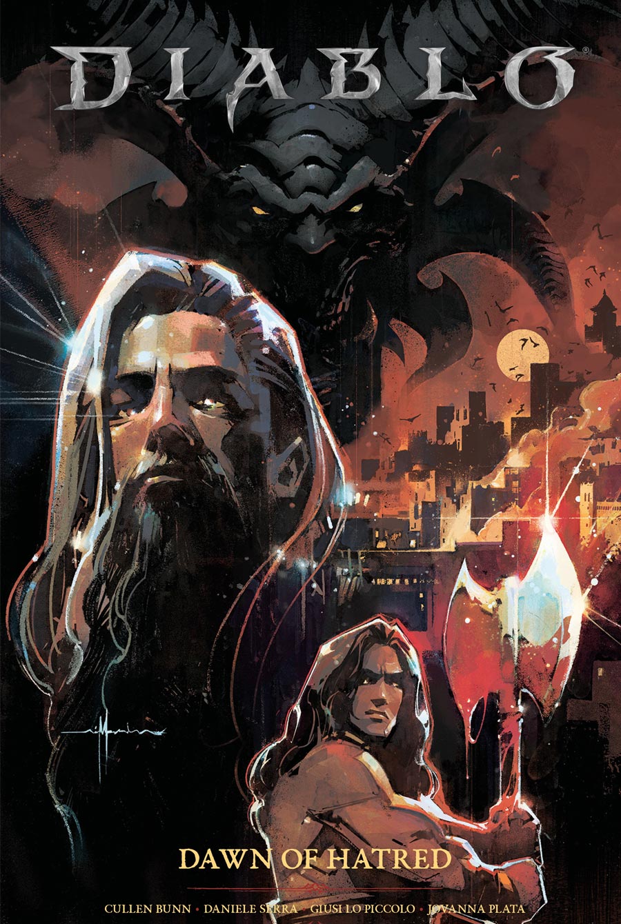 Diablo Dawn Of Hatred TP Book Market Nick Marinkovich Cover