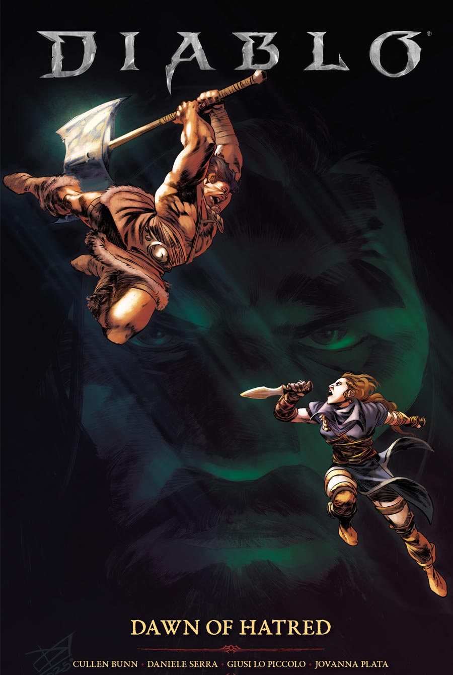 Diablo Dawn Of Hatred TP Direct Market Dev Pramanik & JP Jordan Variant Cover