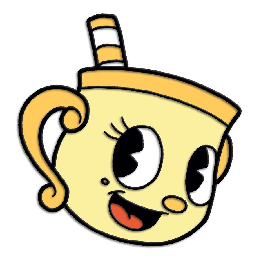 Cuphead Enamel Pin Badge - Ms Chalice