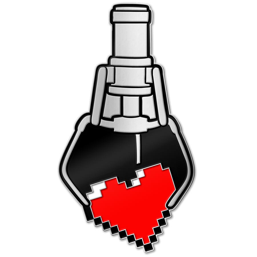 Gaming Originals Enamel Pin Badge - Heart Prize