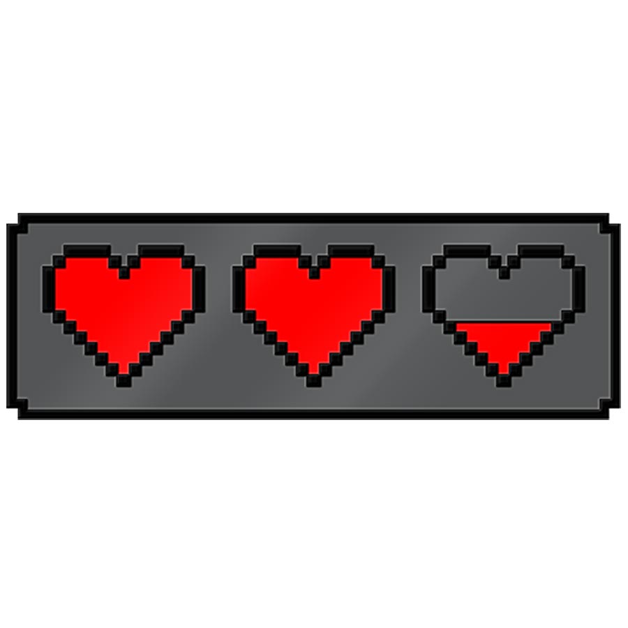 Gaming Originals Enamel Pin Badge - Lives