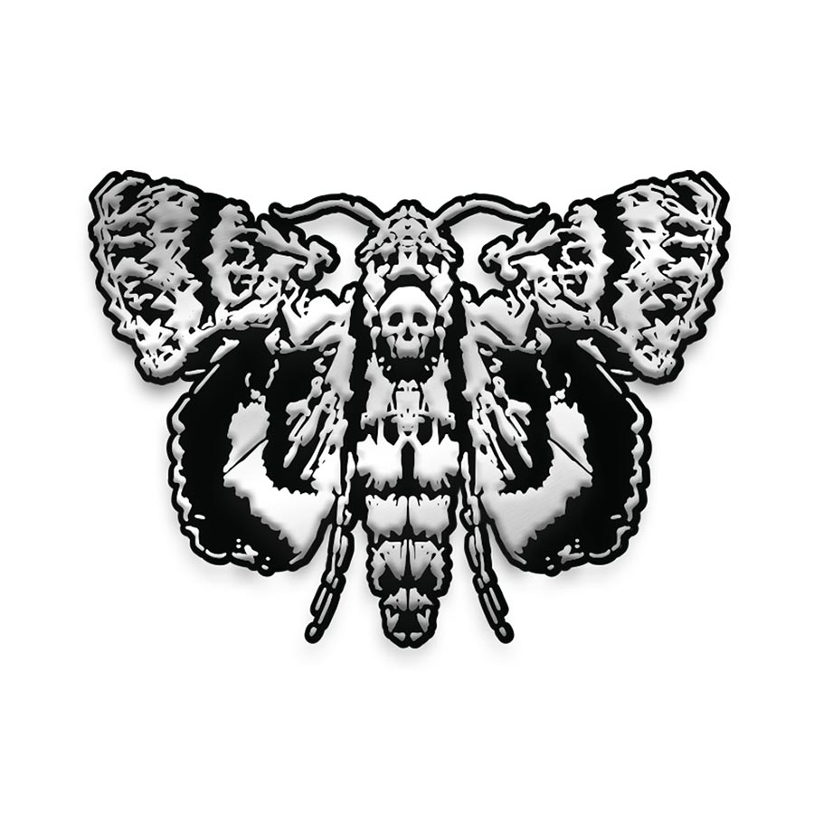 Life Is Strange Enamel Pin Badge - Deaths Head Moth