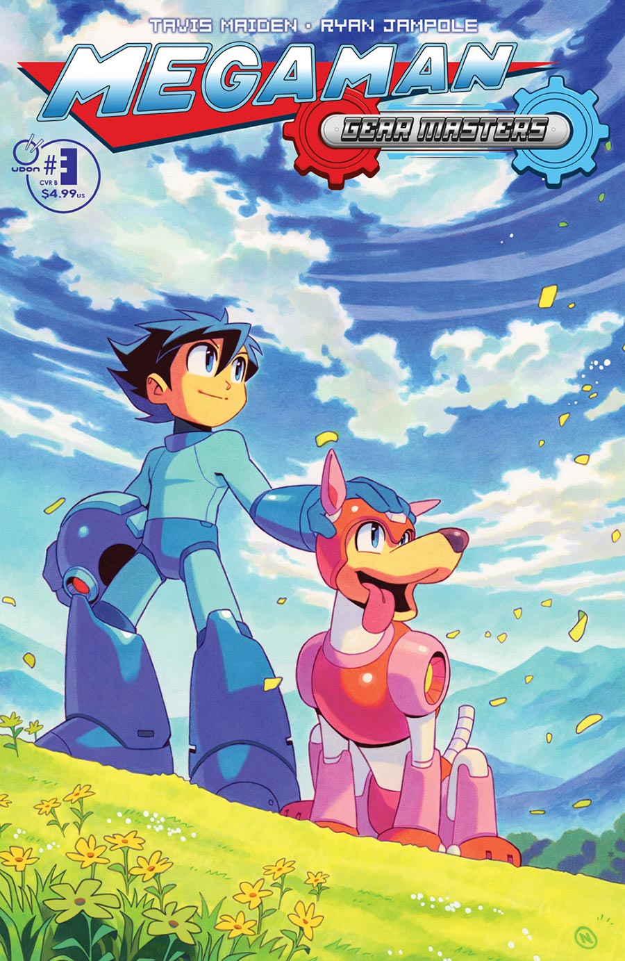 Mega Man Gear Masters #3 Cover B Variant Nuri Durr Cover