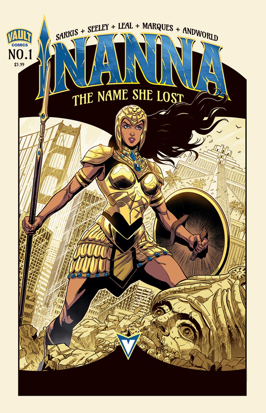 Inanna The Name She Lost #1 Cover A Regular Ademir Leal Cover