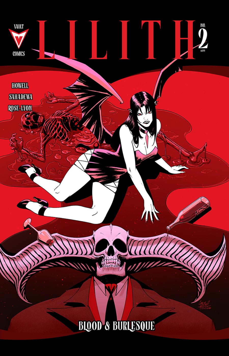 Lilith Blood & Burlesque #2 Cover A Regular Corin Howell Cover