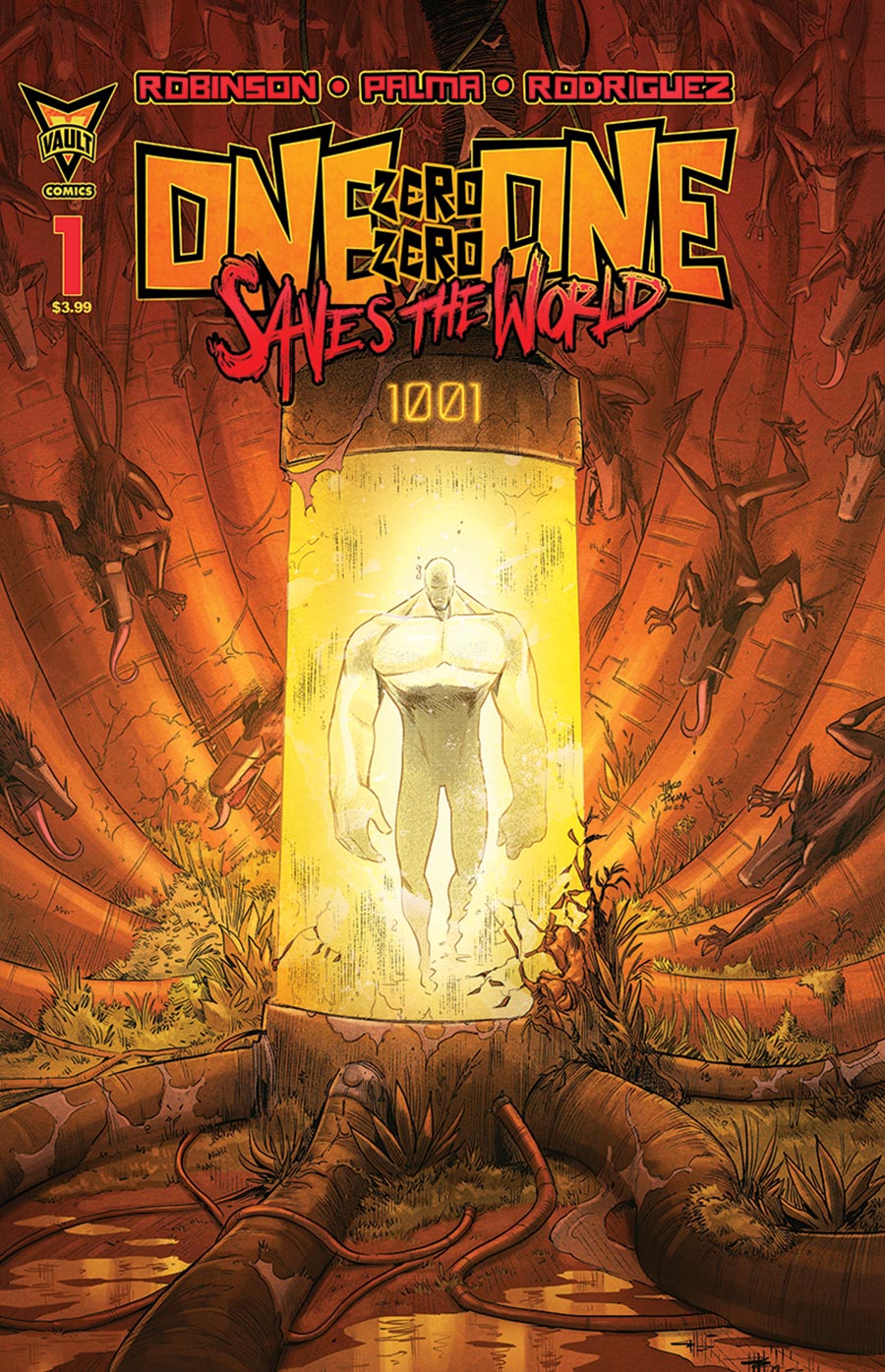One Zero Zero One Saves The World #1 Cover B Incentive Tiago Palma Variant Cover
