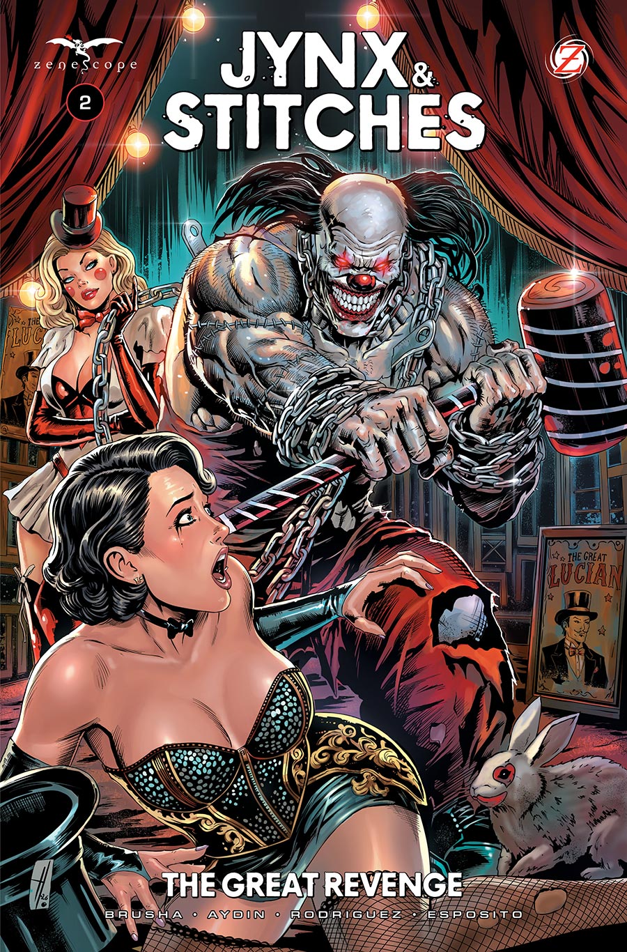 Jynx And Stitches The Great Revenge #2 Cover A Regular Hakan Aydin Cover