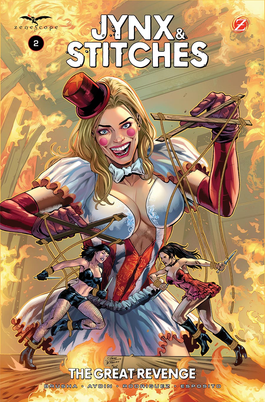 Jynx And Stitches The Great Revenge #2 Cover B Variant Igor Vitorino Cover