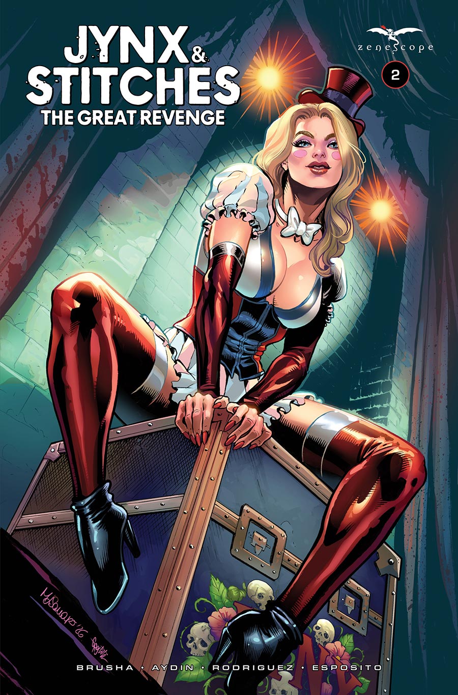 Jynx And Stitches The Great Revenge #2 Cover C Variant Maria Laura Sanapo Cover