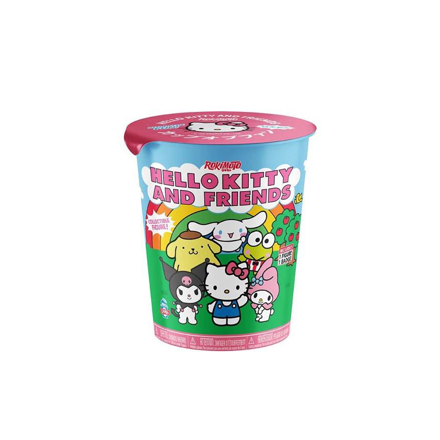 Hello Kitty And Friends Rokimoto Cup Vinyl Figure Blind Mystery Box