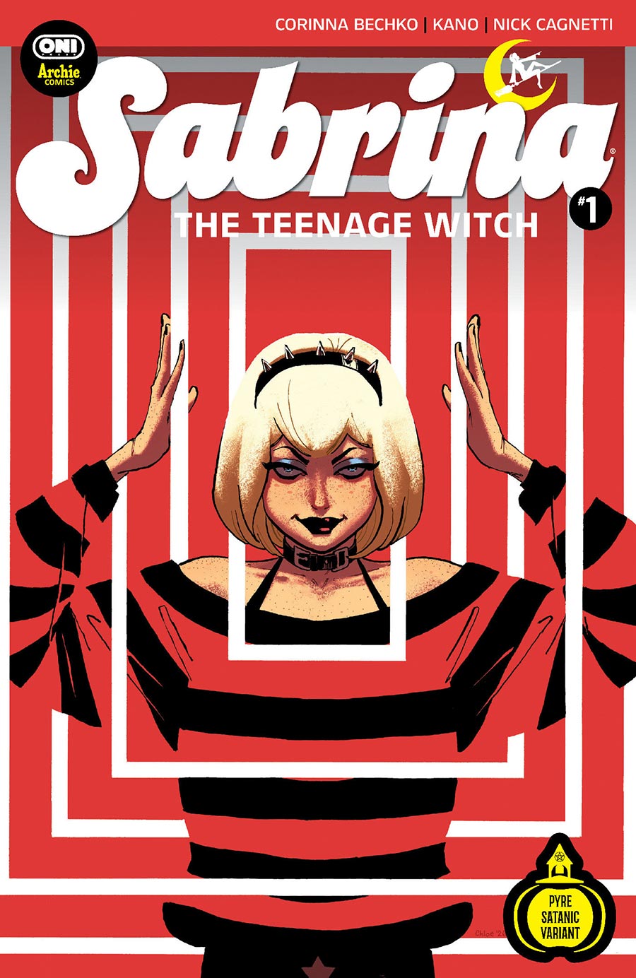 Sabrina The Teenage Witch Vol 2 #1 Cover W Variant Chloe Brailsford Midnight Release Cover