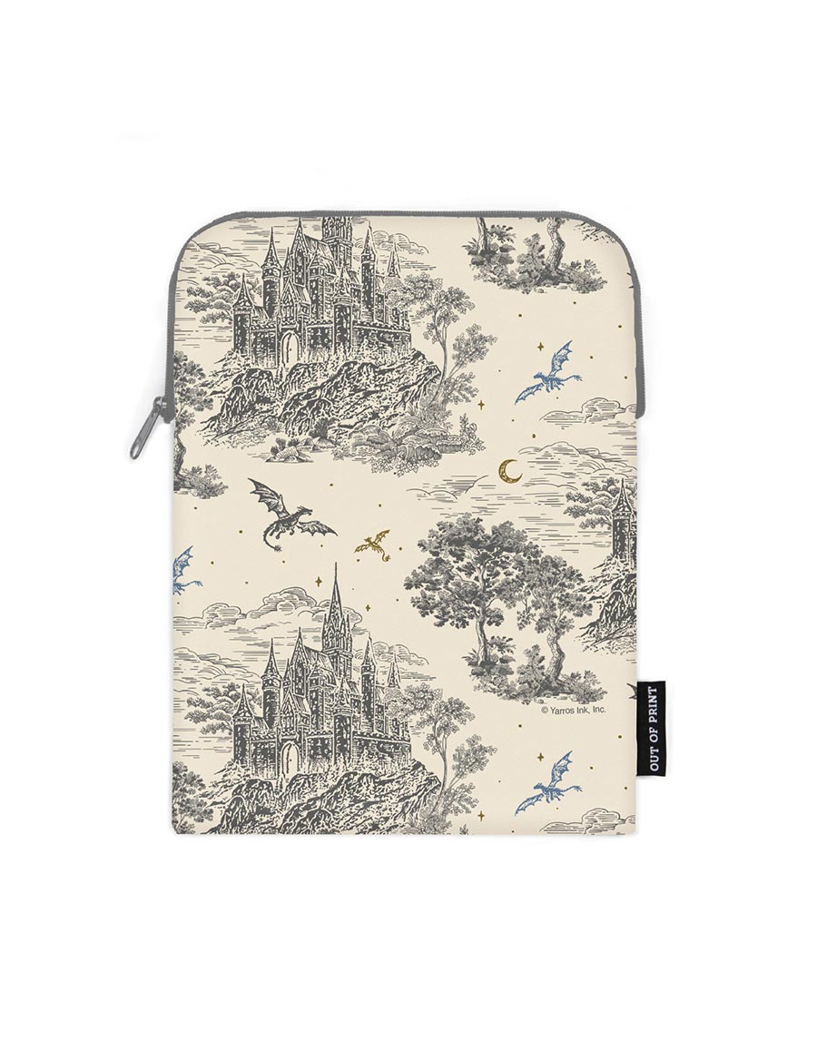 Rebecca Yarross Fourth Wing Basgiath Toile Book Sleeve