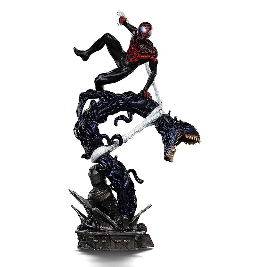 Miles Morales Spider-Man vs Villains Battle Diorama Series 1/10 Art Scale Limited Edition Statue