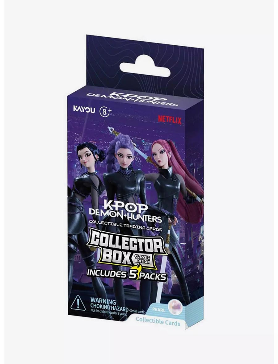 KPop Demon Hunters World Tour Classic Edition Collector Box 001 Collectible Trading Card 5-Pack