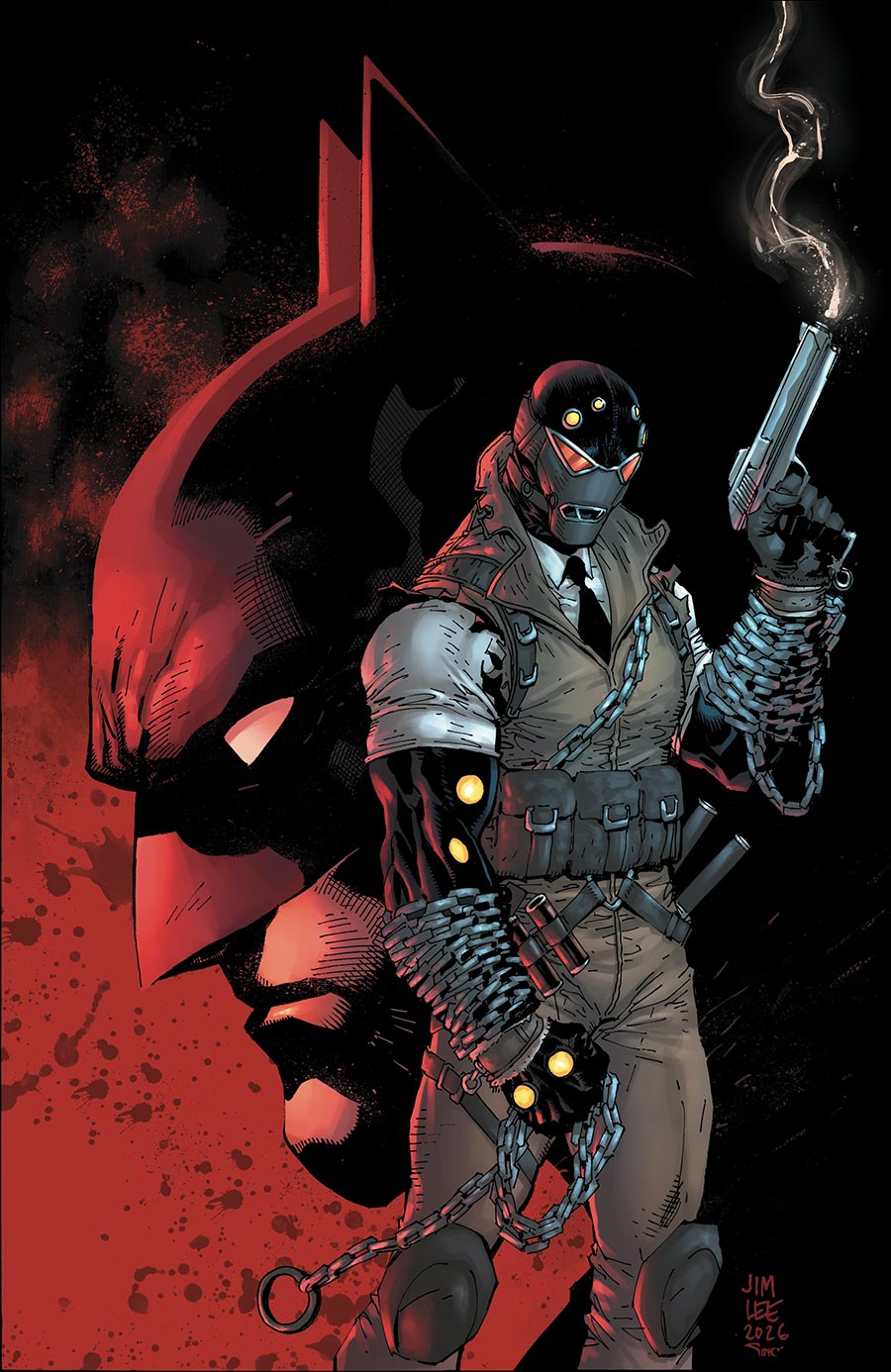 Batman Vol 4 #14 Cover J Variant Jim Lee Building Bad Foil Cover (DC All In)(Batman Bad Seeds Tie-In)