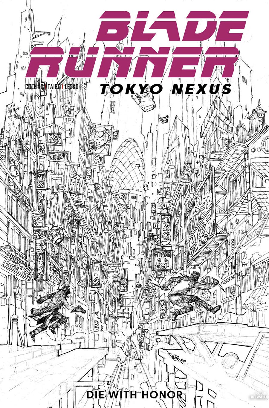 Blade Runner Tokyo Nexus Die With Honor #1 Cover H Variant Alan Quah Inks Cover