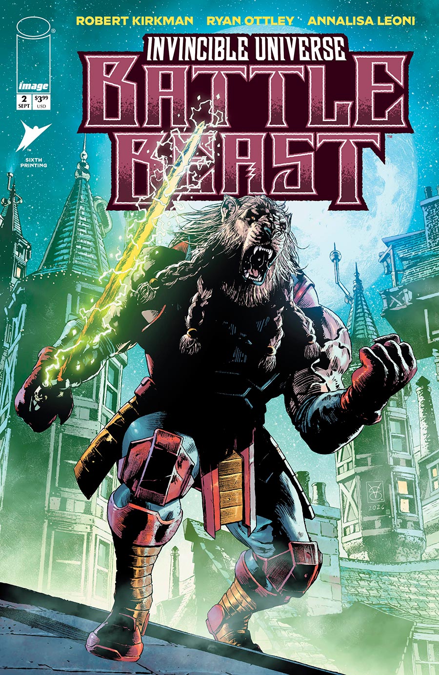Invincible Universe Battle Beast #2 Cover L 6th Ptg