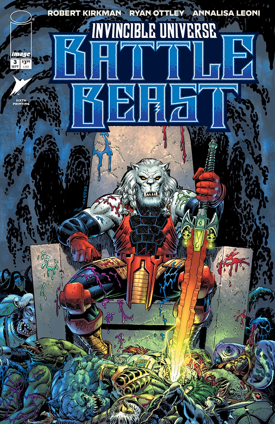 Invincible Universe Battle Beast #3 Cover L 6th Ptg