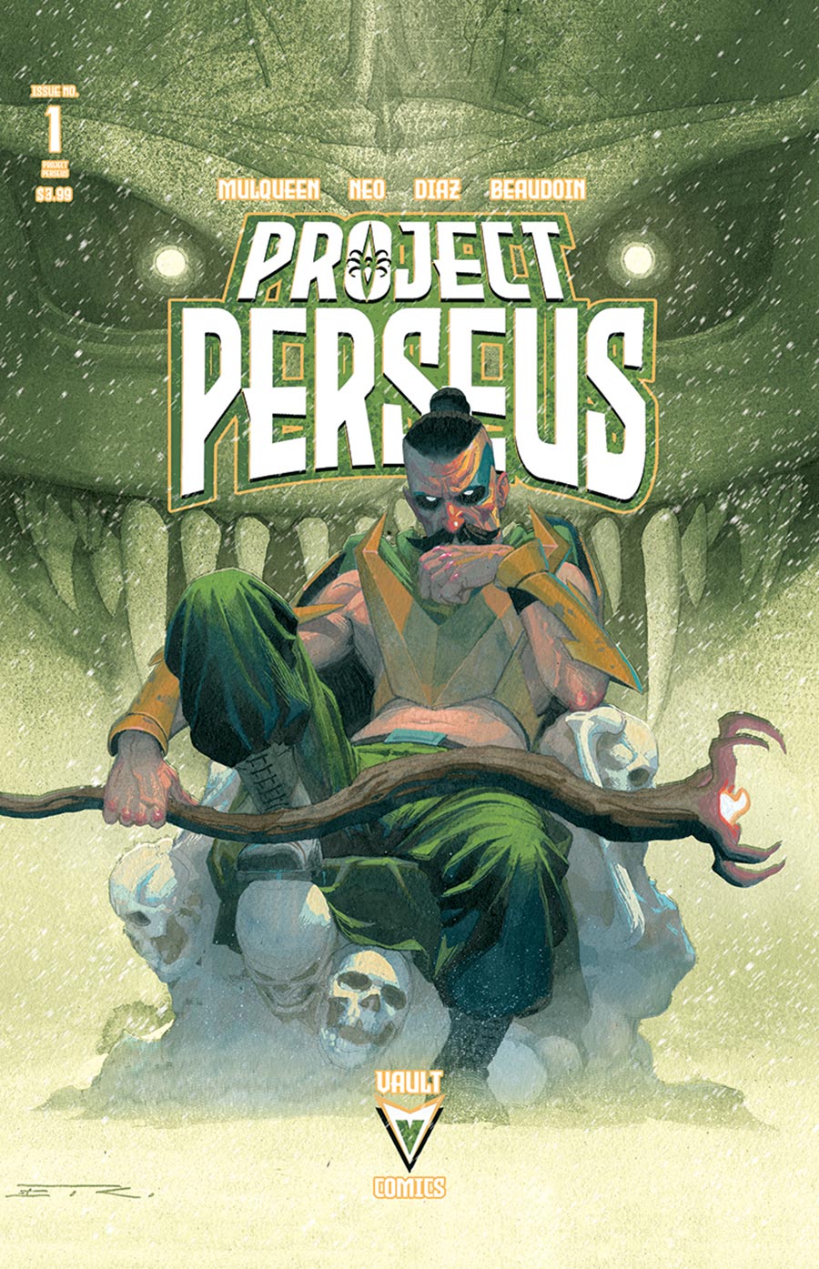 Project Perseus #1 Cover I 2nd Ptg B Incentive Esad Ribic Variant Cover