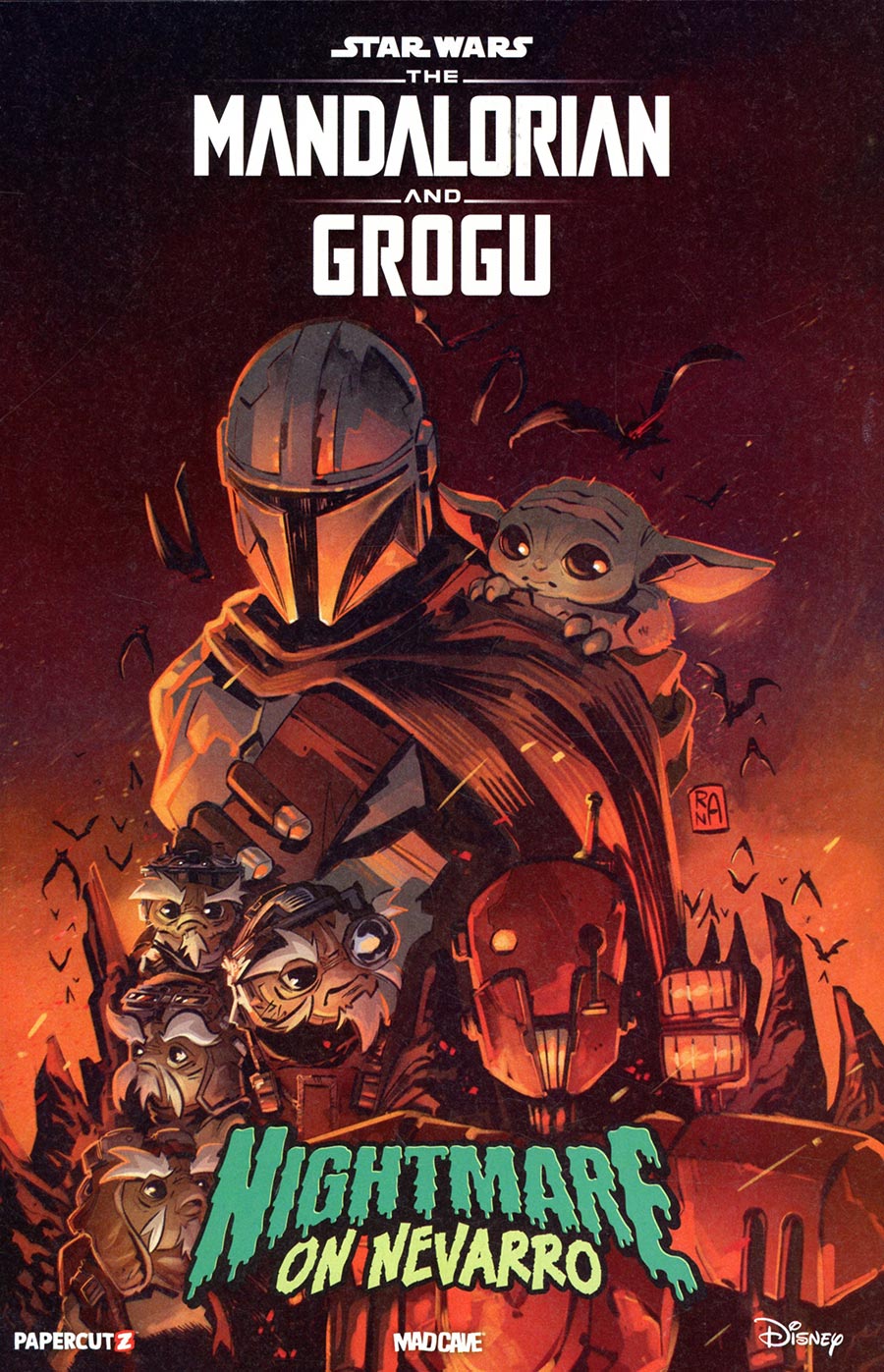 Star Wars The Mandalorian And Grogu Nightmare On Nevarro #1 (One Shot) Cover B Variant Alessandro Renaldi Cover